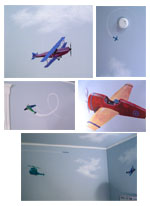 Airplane Mural
